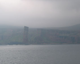 The Old Man of Hoy and we say Cheerio